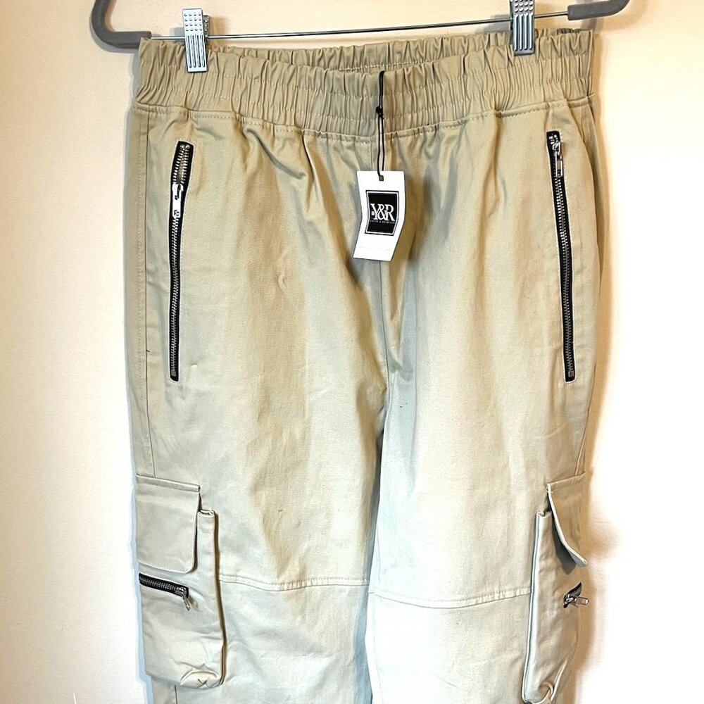 Young & Reckless Beige Cargo Pants Men's Size XL